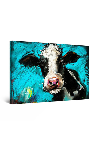 startonight Tablou DualView Startonight Vaca pictata, 80 cm x 120 cm