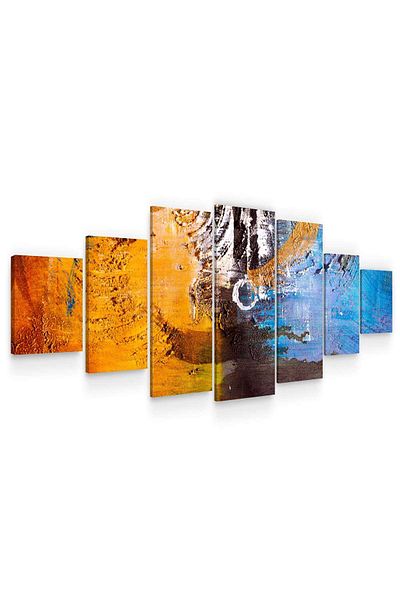 startonight Set Tablou DualView Startonight Culori Amestecate, 7 piese, 100 x 240 cm