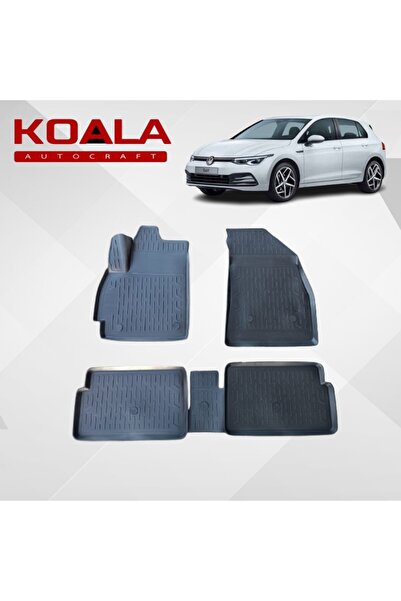 KoalaOtoTekstil Vw Golf 8.5 8 E Tsi Otomatik (2021+..) Ile Uyumlu - Araca Özel Paspas