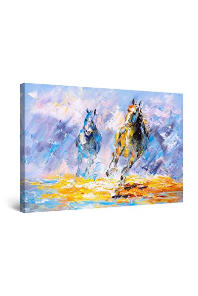 startonight Tablou DualView Startonight Cai pictati, 90 cm x 60 cm