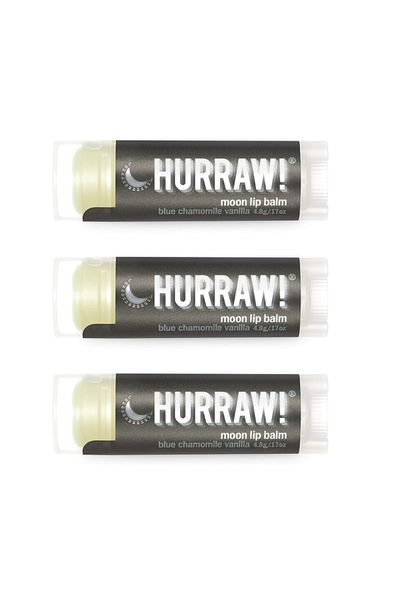 Hurraw ! Moon Night Lip Balm 4.8 g, 3 Pack