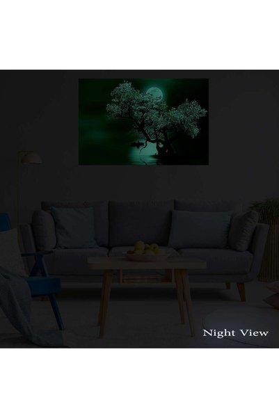 startonight Tablou DualView Startonight Copac sub Luna, 90 cm x 60 cm