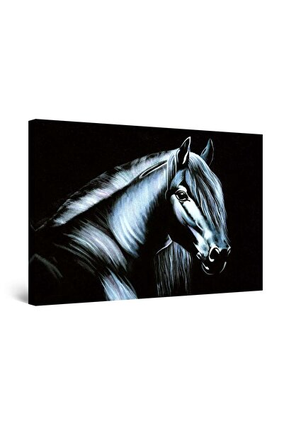 startonight Tablou DualView Startonight Cal Alb, 120 cm x 80 cm