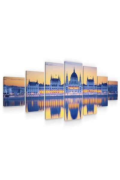 startonight Set Tablou DualView Startonight Palatul oglindit, 7 piese, 100 x 240 cm