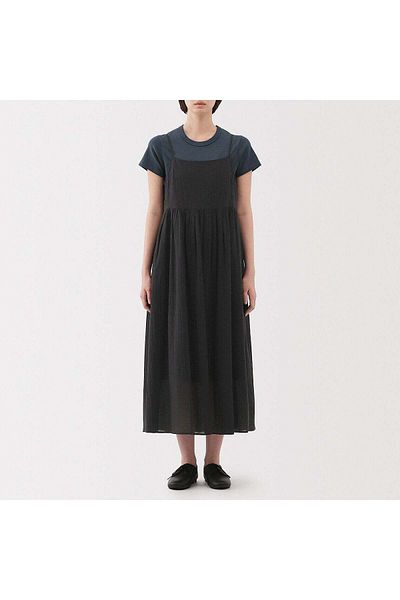 Muji High Twisted Veil Camisole Dress