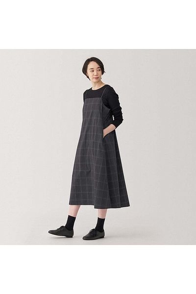 Muji Quick Dry Broadcloth Camisole Dress