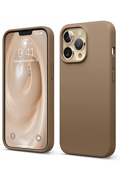 HyperAge حافظة إطلاق iPhone 16 Pro مخملية من الداخل، غطاء سيليكون مرتفع للكام...