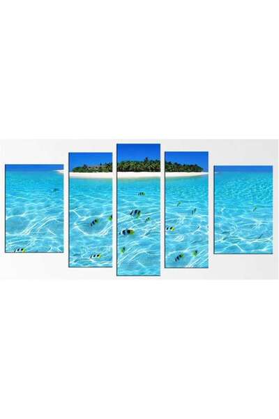 startonight DualView Startonight Island Painting Set, 5 pieces, 90 x 180 cm