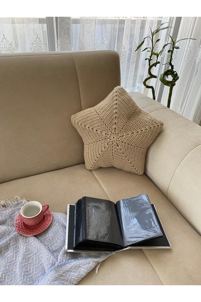NurEra Design وسادة نجمة مزخرفة