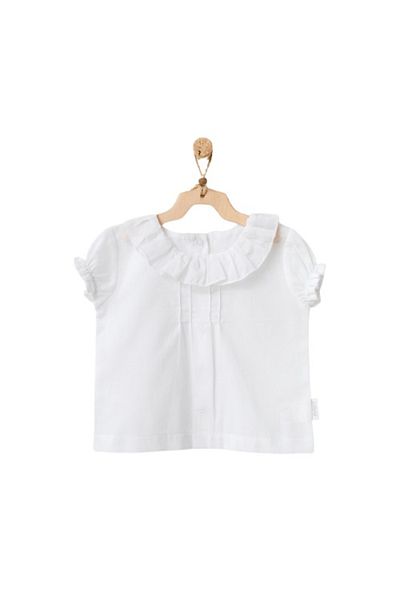 MBB ETİCARET Andywawa Ac21525 Starfish and Friends Baby Tshirt Ecru