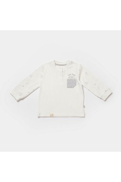 MBB ETİCARET Bibaby Biorganic Koala Jungle 2-Piece Baby Set 59776 Gray