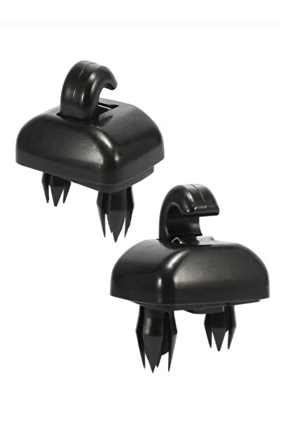 SYN Set 2 Cleme Prindere Parasolar Auto Compatibil Audi A1/a3/a4/a5/q3/q5 Negre