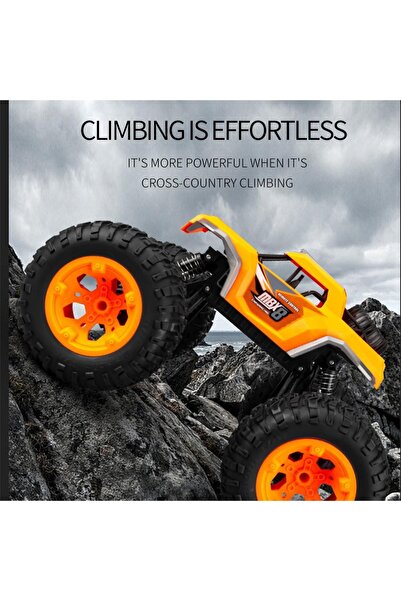 TRUST STORE Kumandalı 33 CM Dev Off-Road Araba 15KM/H Hızlı, Şarjlı, 2.4GHz RC Tırmanıcı Arazi Aracı 9030-3F TUR