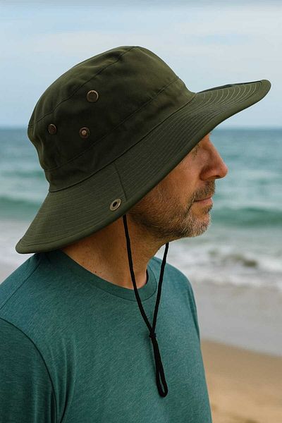WOHOME Snap Fastener Cloth Fedora Hat Unisex Does Not Sweat