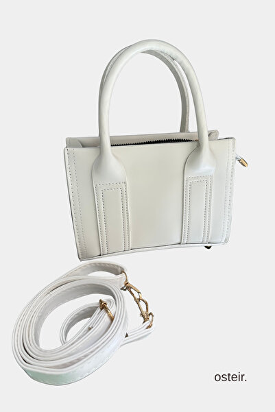 osteir Women's Mini Size Hand and Shoulder Bag with Adjustable Shoulder Strap and Zipper Closure