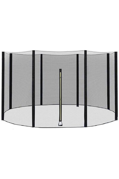 SERSIMO Plasa de siguranta si protectie pentru trambuline, 366cm cu 8 stalpi ...