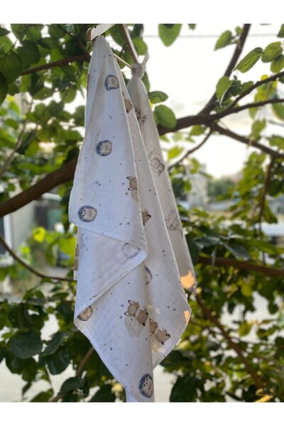 Store Muslin Baby Blanket (4 Mouth Diapers as a Gift)