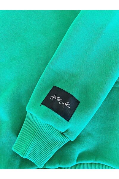 Marka Sensin Kids Girl's Jeans Collar Raised Sweatshirt Pleated Denim Skirt Set of 2