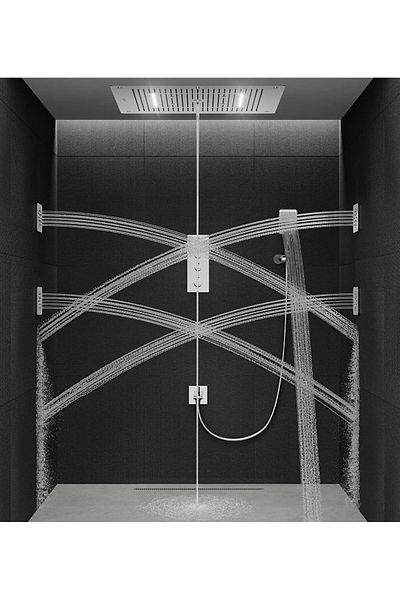 Artema A47189 Aquaheat S5 Concealed Bath/Shower Mixer (5 Way Diverter)