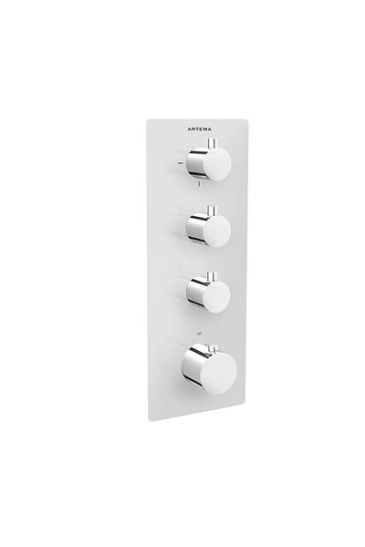 Artema A47189 Aquaheat S5 Concealed Bath/Shower Mixer (5 Way Diverter)