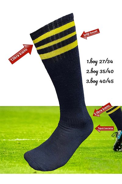 Woov Football Socks 3 Professional Sports Socks Children and Adults