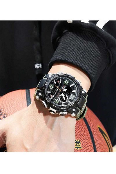 SMAEL 1921 Digital Analog Sports Men Wrist Watch
