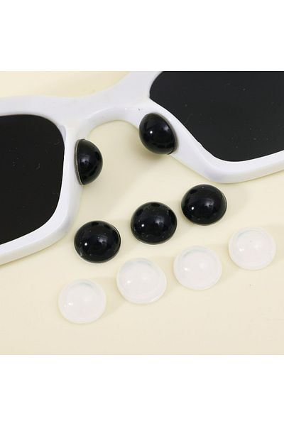 LOVYCO 1 Pair Round Non-Marking Silicone Nose Pad Non-Slip Convenient Very Comfortable Aesthetic