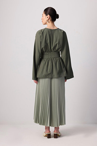 Touché Privé Poplin Tunic with Binding Details