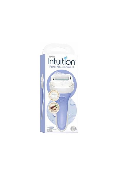 Schick Pure Nourish Organic Cocoa Butter Women's Razor - 2 Blades