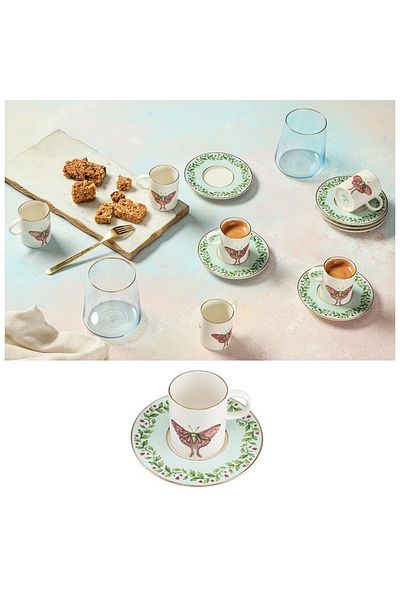 ASTERA Porland 6 Person Coffee Set 85Cc 12 Pieces