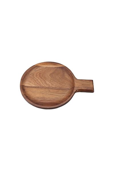 ASTERA Porland Wooden Presentation Plate 26 cm Single
