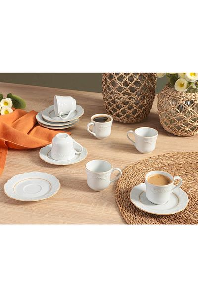 ASTERA Porland Boya Gilding 6-Person Coffee Set 85Cc
