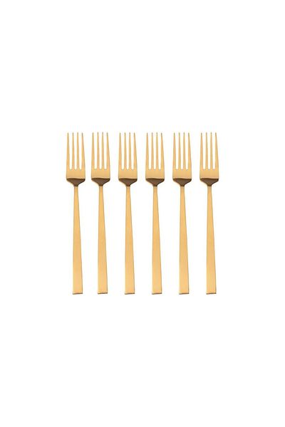 ASTERA Porland Matte Gold Dinner Fork 20 cm 6 Pcs