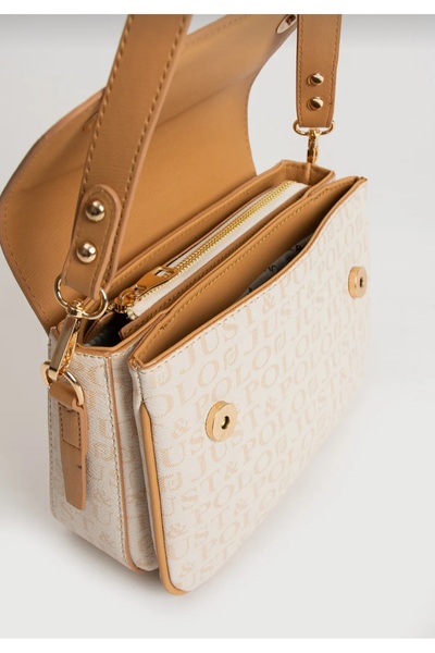 çkn sedat çakan çanta & fular & aksesuar 3 Compartment Lid Model Women Shoulder Bag