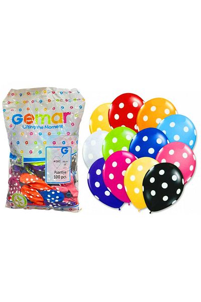 Art Tone Gemar Balon Gd90 080 Points Mixed Color 26 cm Pack of 100