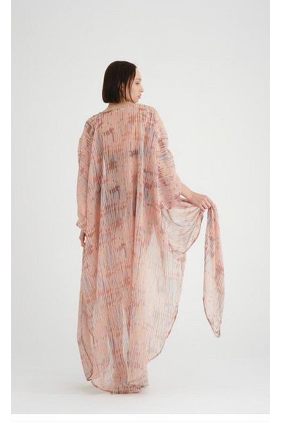 MODAGK Helen Tulle Long Pareo Kimono Kaftan Beach Wear / Kimono