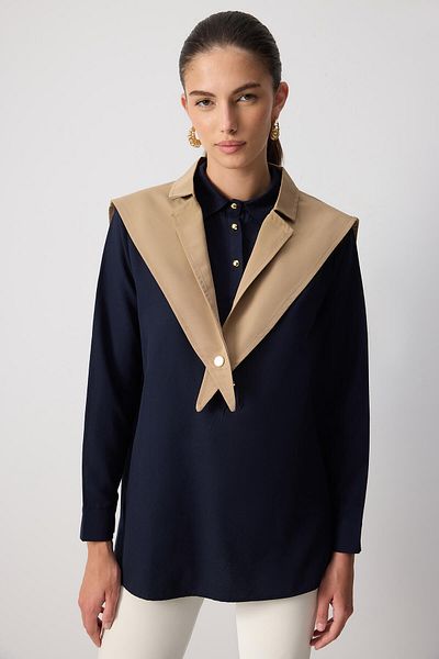 Touché Privé Tunic with Collar