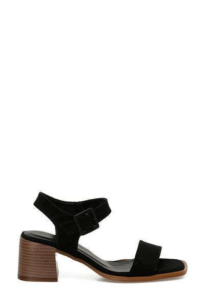 Polaris 325085.Z 5Fx Black Women's Heeled Sandals