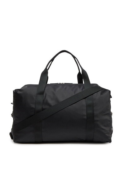 Calvin Klein Erkek Ayarlanabilir Askılı Fermuar Bölmeli Geniş İç Hacimli Siyah Spor Çanta LV04D3043G-UB1