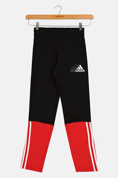 adidas Kids Boy Two-Tone Training Jogger Pants, Multicolor