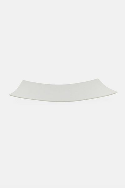 Maser Rectangular Platter, White