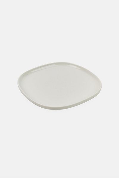 Maser Plate Flat, White