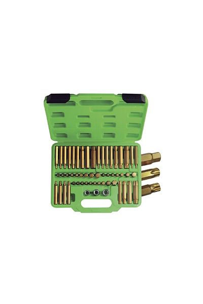 JBM SPECIAL KIT WITH 55 HEAVY DUTY SCREWDRIVER HEADS JBM