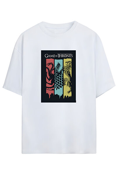 MAGORS GAME OF THRONES ΣΧΕΔΙΑΣΜΕΝΟ UNISEX OVERSIZE ΒΑΜΒΑΚΙ