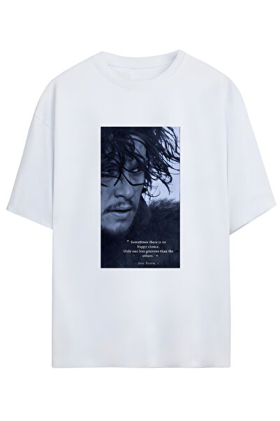 MAGORS TRIUC OVERSIZE UNISEX DIN BUMBAC CU DESIGN GAME OF THRONES