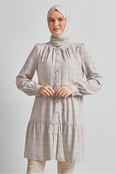 Alvina SHIRT COLLAR TUNIC 44476
