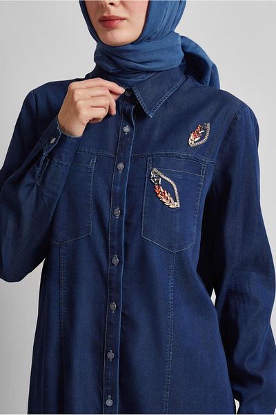 Alvina Denim Tunic 45516