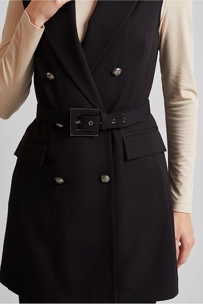 Alvina Belted Vest and Trousers Suit 45519
