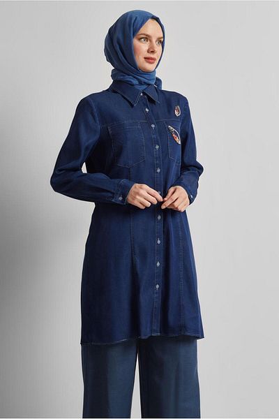 Alvina Denim Tunic 45516