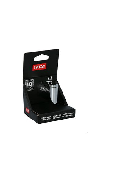 Tatay Ronda Durable High Quality Stainless Steel Wall Hook Silver 6646300
